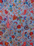 Women's Pure Wool Faux Pashmina Kalamkari Printed Embroidery Stole